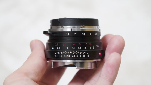 Voightlander NOKTON classic 40mm f1.4　外観